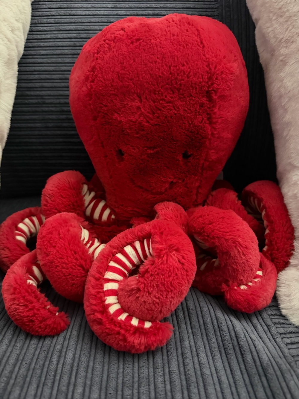Jellycat Red Plush Cranberry Octopus-Retired, BNWT